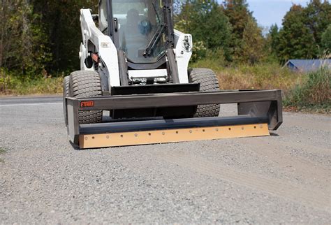 skid steer attachment for grading driveway|skid steer box grader attachment.